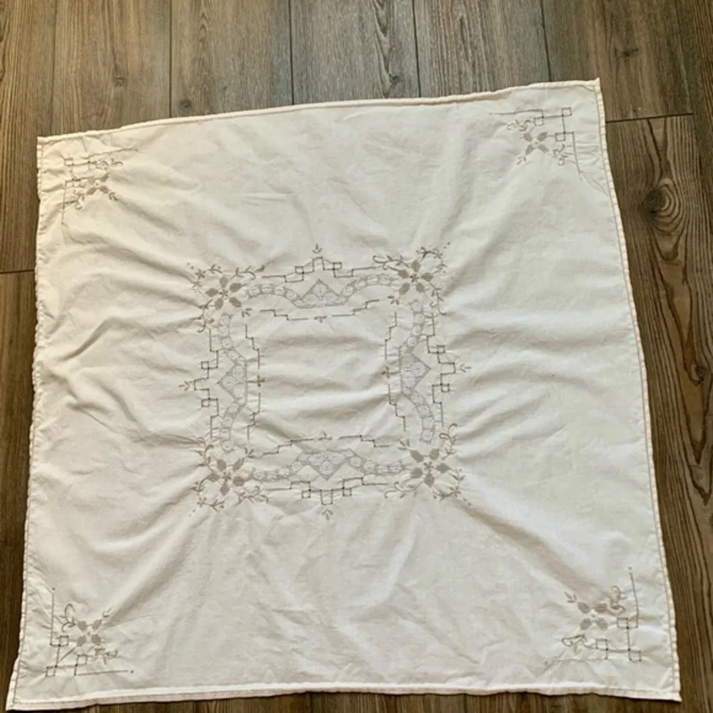 Vintage table cloths